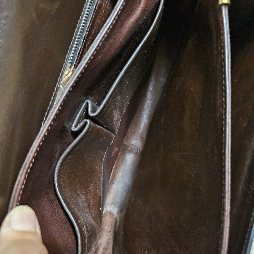 Authentic vintage Celine brown box  shoulder bag - Picture 15 of 16